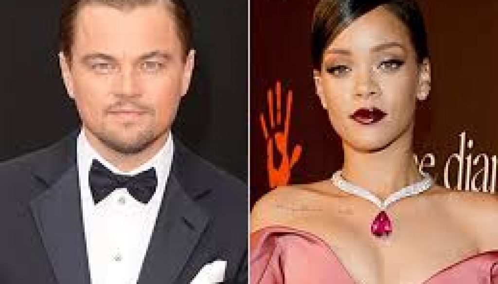 Leonardo Dicaprio y Rihanna
