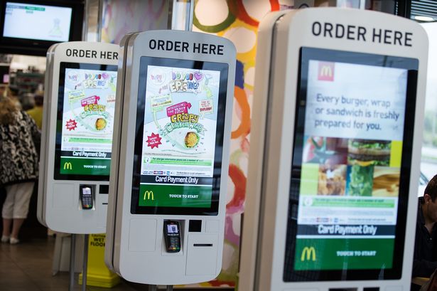 McDonalds Ordering Kiosk