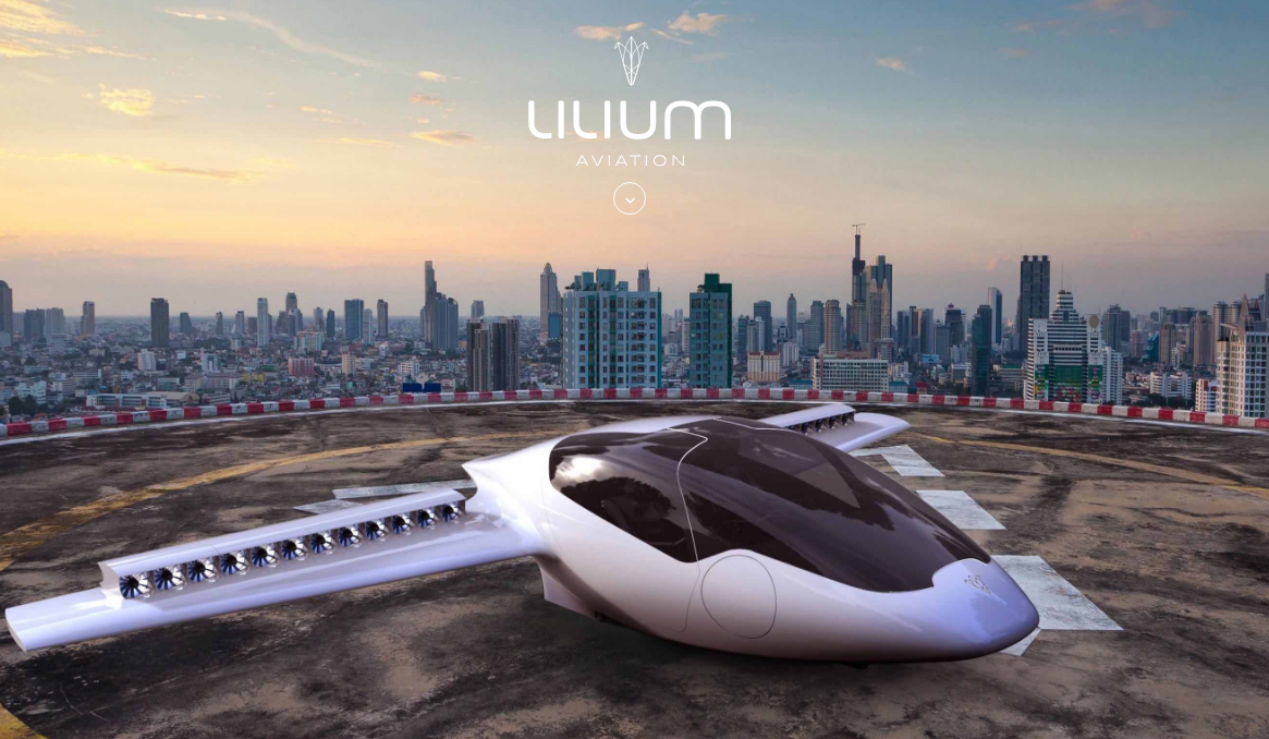 Lilium Recibe Financiamiento para Construir un Taxi Volador Eléctrico Lilium Aviation 2017