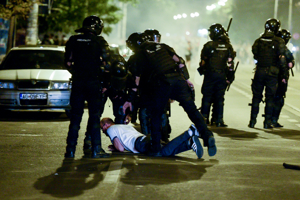 Rumania Protesta Contra el Gobierno Corrupto Diaspora protest in Bucharest ends with riot police intervention Inquam Photos Alberto Grosescu copy